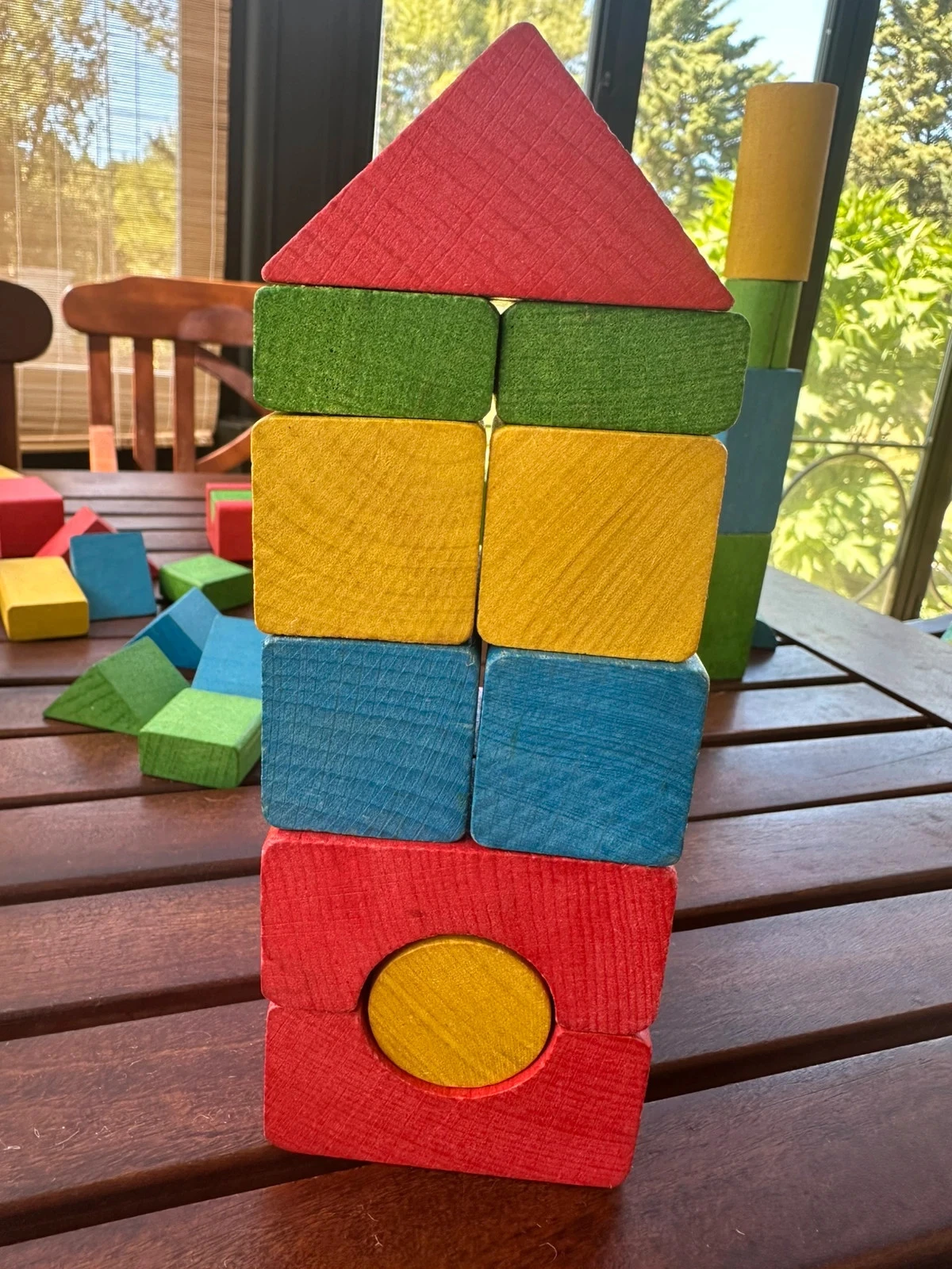 Children's wooden blocks – photo 2